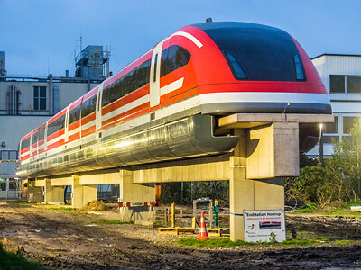 Transrapid 09 bei Kemper in Nortrup