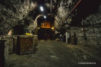 Unter Tage im Bergwerk Glückauf Sondershausen