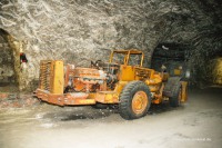 Fahrlader im Bergwerk Glückauf Sondershausen