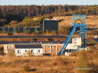 Brügman-Schacht von Bergwerk Glückauf Sondershausen