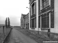 Mines de Dourges Frontfassade der Maschinenhalle