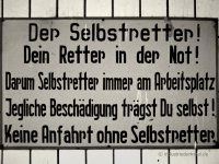 Arbeitsschutzhinweis