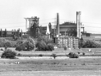 Hüttenwerk Ruhort-Meiderich: Hütten-Panorama am Rhein