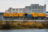 Neusser Hütte, Koppers: Ein in den frühen 2000ern noch existierendes Alt-Gebäude der frühen Neusser Industrie