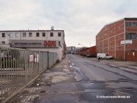 Hüttenes-Albertus produziert für die Eisenindustrie, mittlerweile abgerissen