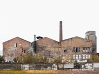 Neusser Hütte, Koppers: Ein in den frühen 2000ern noch existierendes Alt-Gebäude der frühen Neusser Industrie