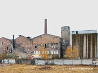 Neusser Hütte, Koppers: Ein in den frühen 2000ern noch existierendes Alt-Gebäude der frühen Neusser Industrie