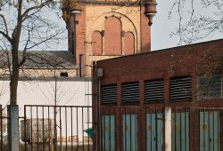 Wasserturm auf dem Areal des früheren Koppers Werks