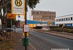 Halle auf dem Areal des früheren Koppers Werks