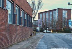 Die Wiesenstraße am Areal des früheren Koppers Werk 4