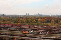 Aussicht von der Sinteranlage Duisburg Meiderich / Beeck ins Umland