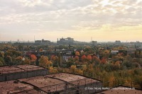 Aussicht von der Sinteranlage Duisburg Meiderich / Beeck ins Umland