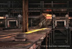 Sinteröfen in der Sinteranlage Duisburg Meiderich / Beeck