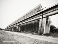 Vermutlich eine Art Lärmschutzwand Richtung Nordschleife