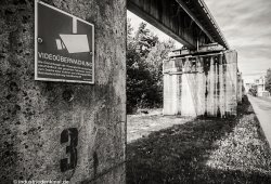 Der aufgeständerte Fahrweg der Transrapid Versuchsanlage Emsland