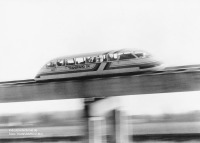 Der Transrapid 04 auf der Teststrecke