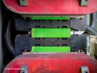 Detailansicht Tragmagnete und Stator mit Wanderfeldwicklung