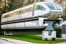 Der altgediente Transrapid 06
