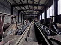 Im Wagenumlauf von Zeche Zollverein Schacht 1/2