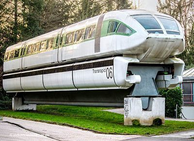 Der Transrapid 06 am Deutschen Museum